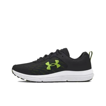 Under Armour Charged Assert 10 Slip Resistant, Breathable, Lightweight Low Top Casual Running Shoes Men's Black Green