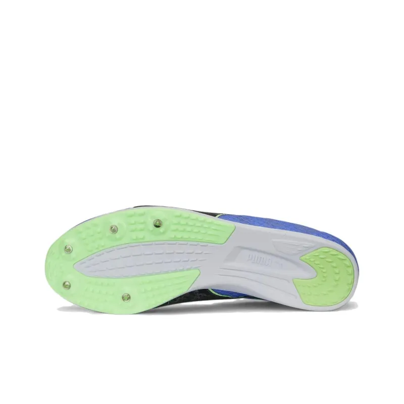 PUMA EvoSPEED Electric 11 Anti Slip Wear Resistant Low Top Training Shoes Unisex Blue Black-4