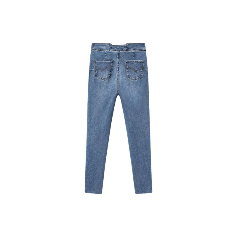 EICHITOO Jeans Women's Denim Blue-1