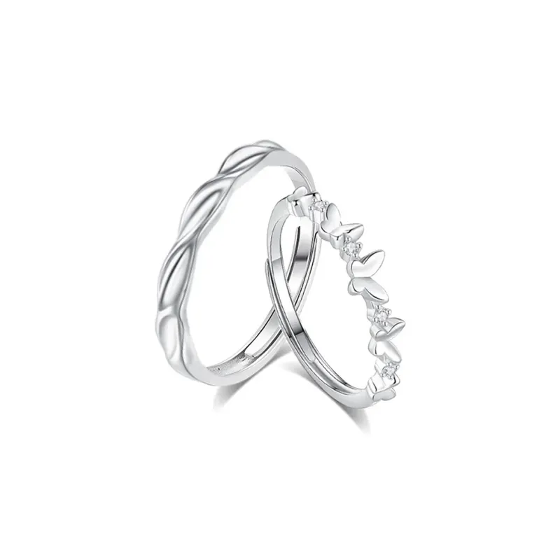JUICY GRAPE Zircon Rings Unisex-1