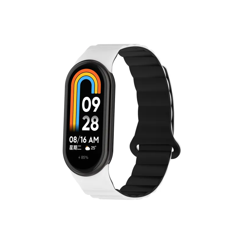 Yu Qing Compatibility Xiaomi Smart Band 9/8/7 All NFC Version Silicone Strap Watch Bands 195mm Unisex-2