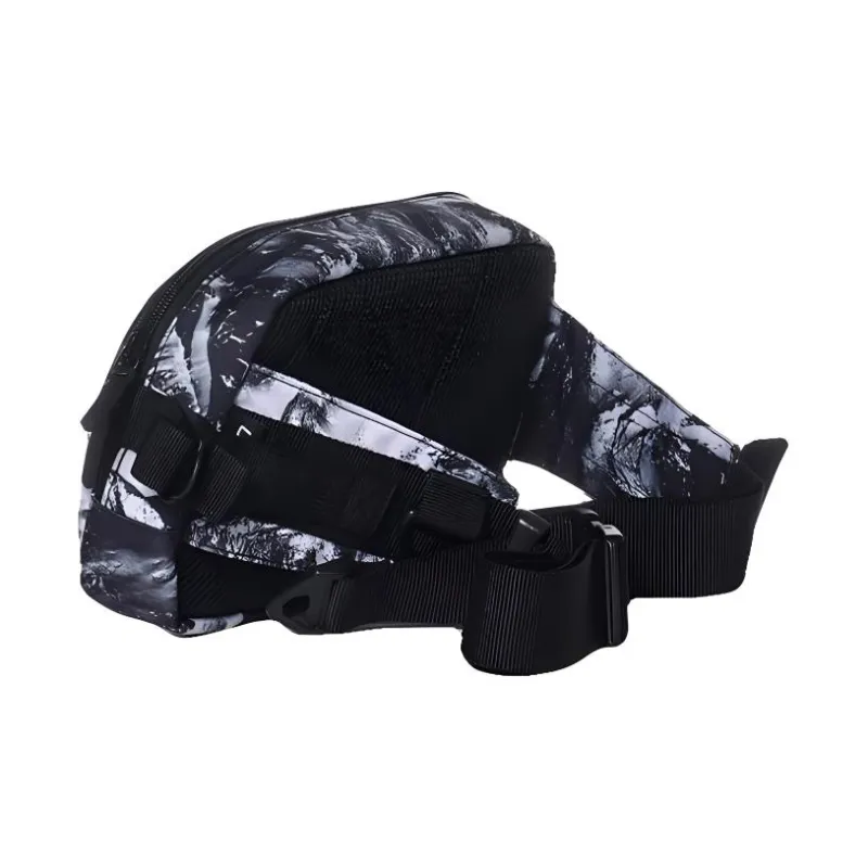 LiNing Polyester Fanny Pack Regular Unisex Black White-1