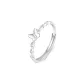 Single Butterfly Ring for The Middle Finger