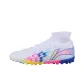 Blue Multicolor White
