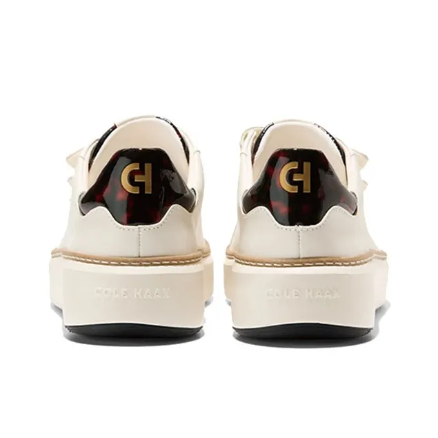 COLE HAAN Lightweight Low Top Skateboard Shoes Women's Beige-3
