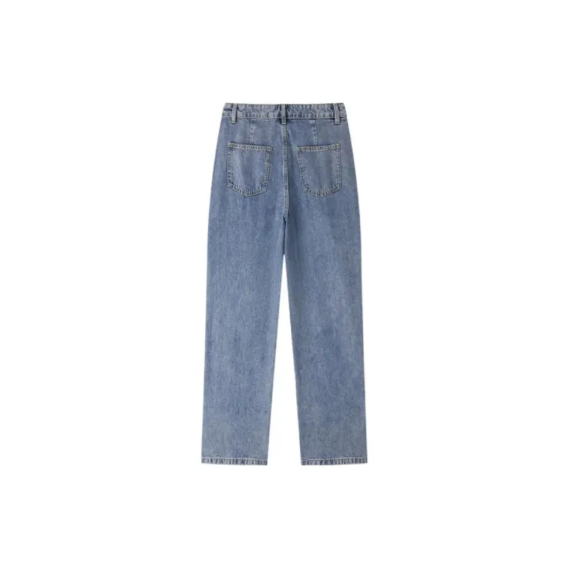 EICHITOO Jeans Women's Denim Blue-1