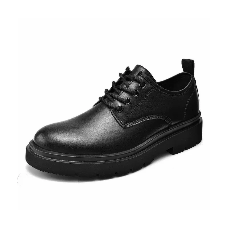 King Jinmai Dress Shoes Men's Black-2