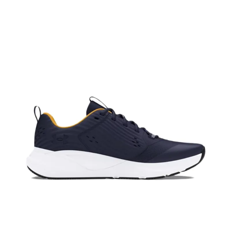 Under Armour Commit 4 Anti-Slip Wear-Resistant Low-Top Training Shoes Men's Dark Blue-1