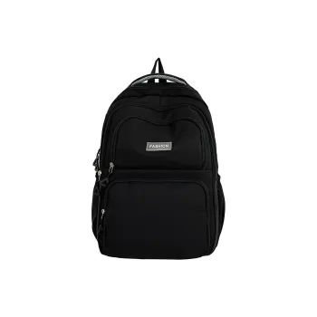 KAKAXI Nylon Backpack Unisex Black/Gray/Orange/Green