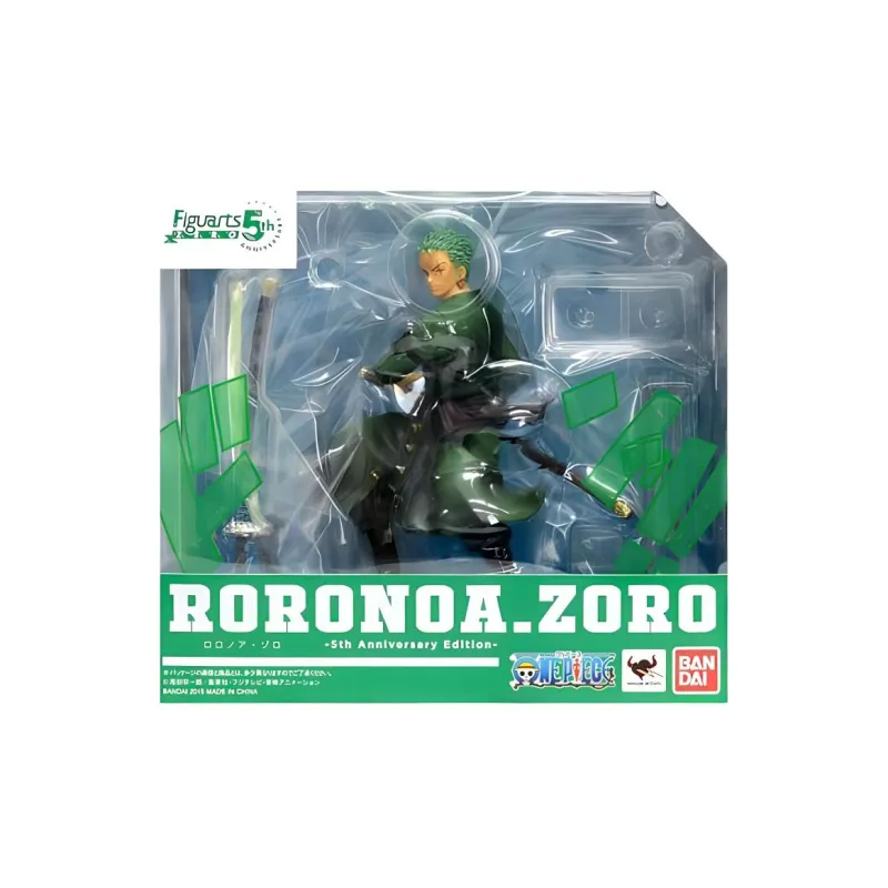 BANDAI Roronoa Zoro Bandai Figurarts Zero One Piece Scale Figures 10.5cm-3