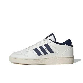 Adidas BREAK START Low Top Skateboard Shoes Men's White Blue
