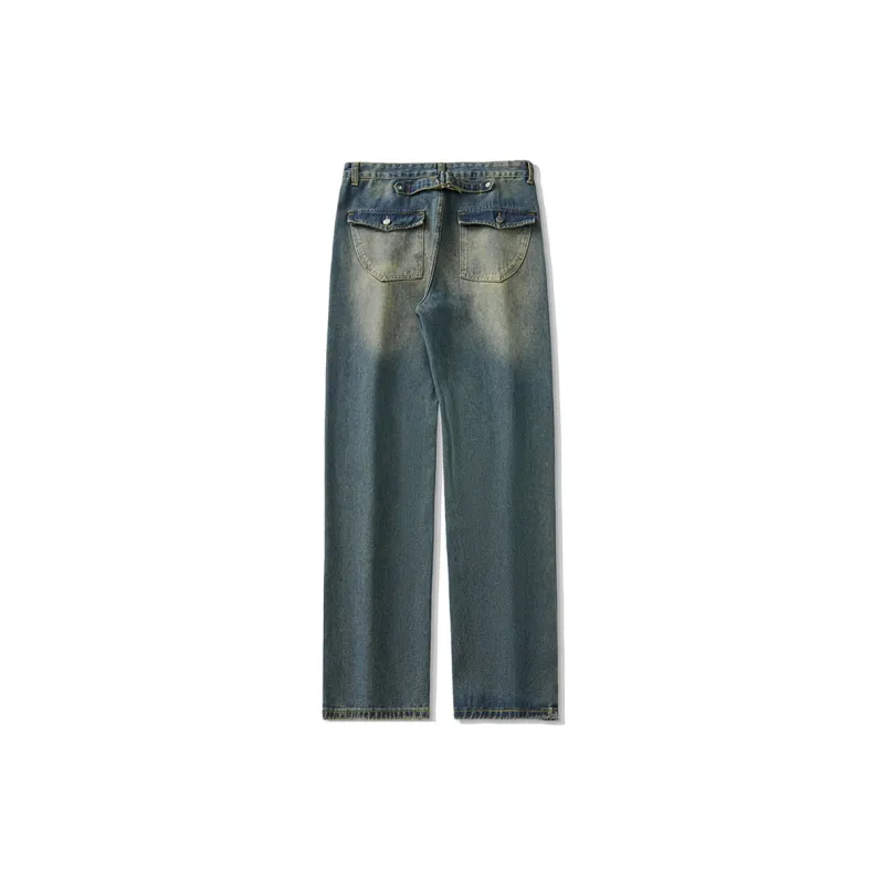 YooMore Jeans Unisex Nostalgic Blue-1