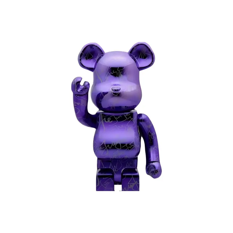 BE@RBRICK x Medicom Toy 400%100% LIN JUNJIE 20th Anniversary Collaboration Limited Edition Trendy Figures 7/28cm-2