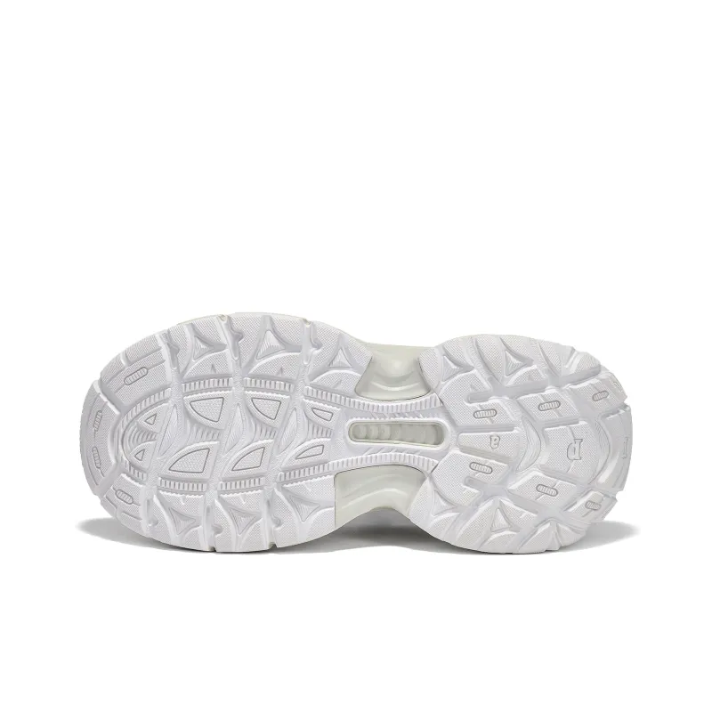 Kappa Anti Slip Wear Resistant Low Top Running Shoes Women's White-5