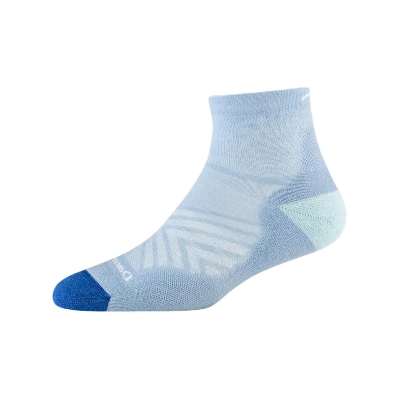 DARN TOUGH Run Quarter Ultra-Lightweight Running Sock Mid-Calf Socks Women's 1 Pack-3