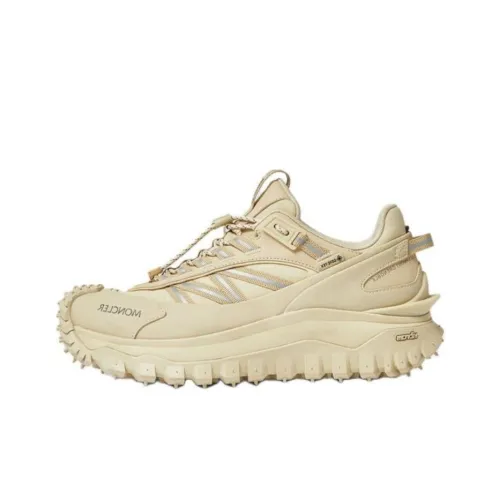 Moncler Trailgrip Outdoor Shoes Women's Low-Top Beige