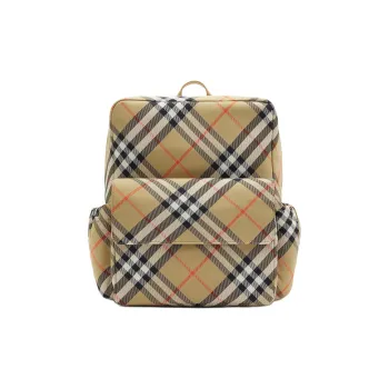 Burberry Nylon Backpack Kids' Sand