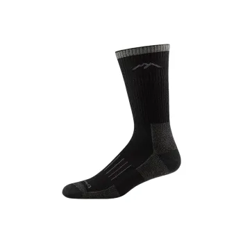 DARN TOUGH Boot Full Cushion Mid-Calf Socks Unisex 1 Pack Charcoal