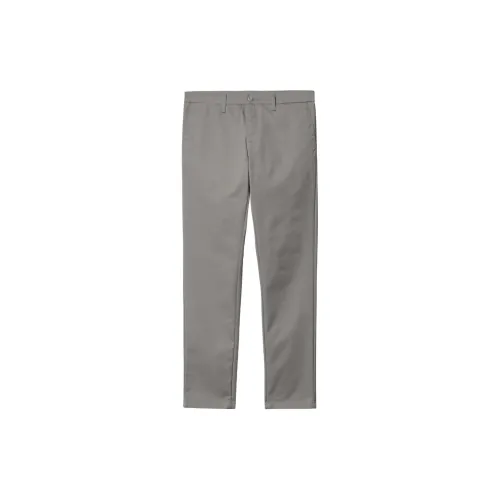 Carhartt WIP FW24 Casual Pants Men Light Gray