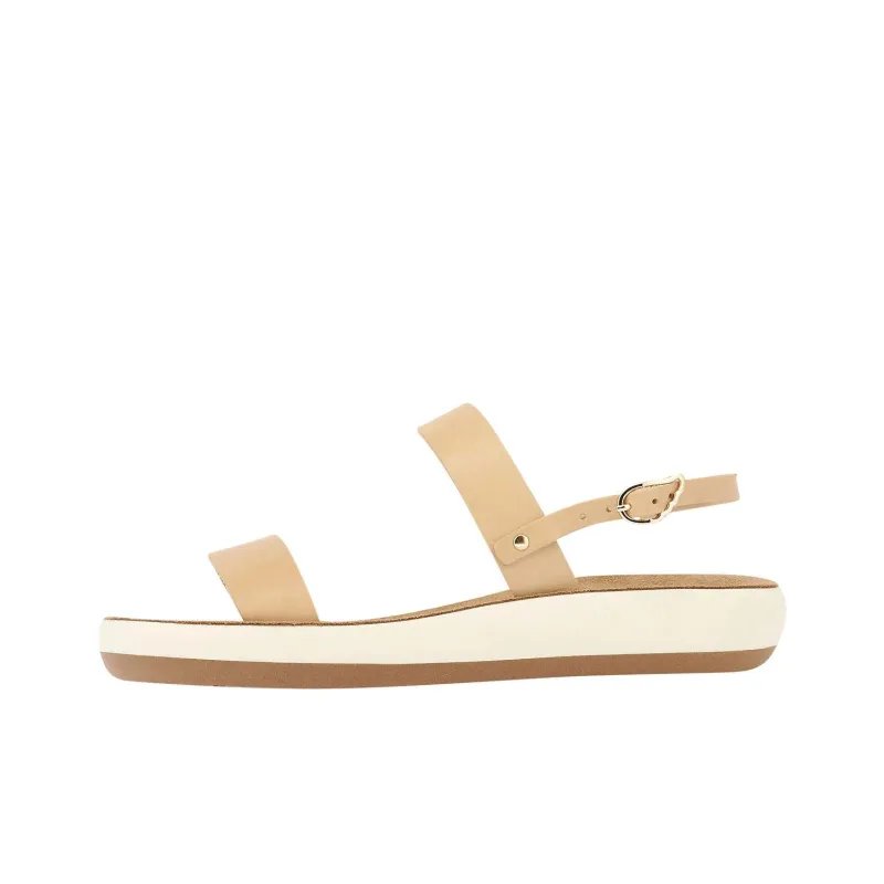 ANCIENT GREEK SANDALS Clio Comfort Strap Sandals Women's Natural-0