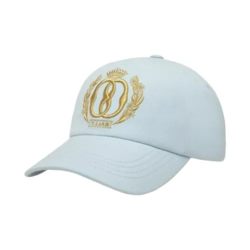 BALLY Cotton Baseball Caps Women's Light Blue