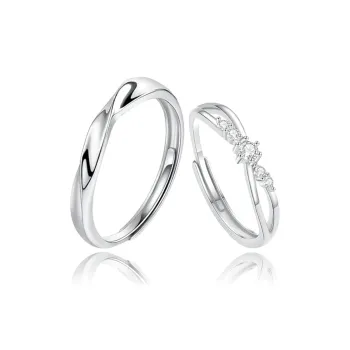 JUICY GRAPE Zircon Rings Unisex