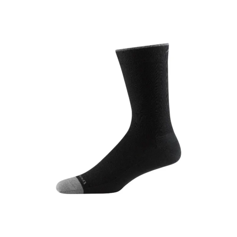 DARN TOUGH Solid Crew Lightweight Lifestyle Sock Mid-Calf Socks Men's 1 Pack-1