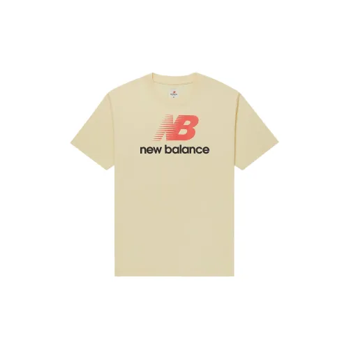 New Balance Made In USA Series T-Shirts Men Corn Color