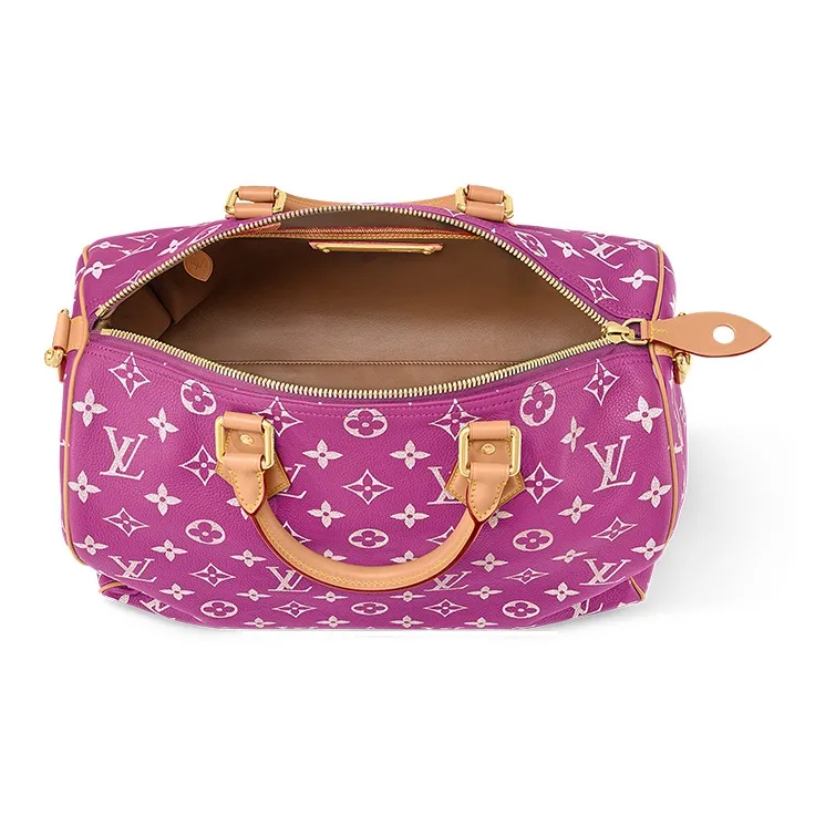 LOUIS VUITTON Speedy P9 Bandouliere 40 Pink Agate-3