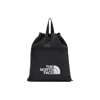 THE NORTH FACE Recycled Nylon Portable Gym Bag Medium Size Unisex Black