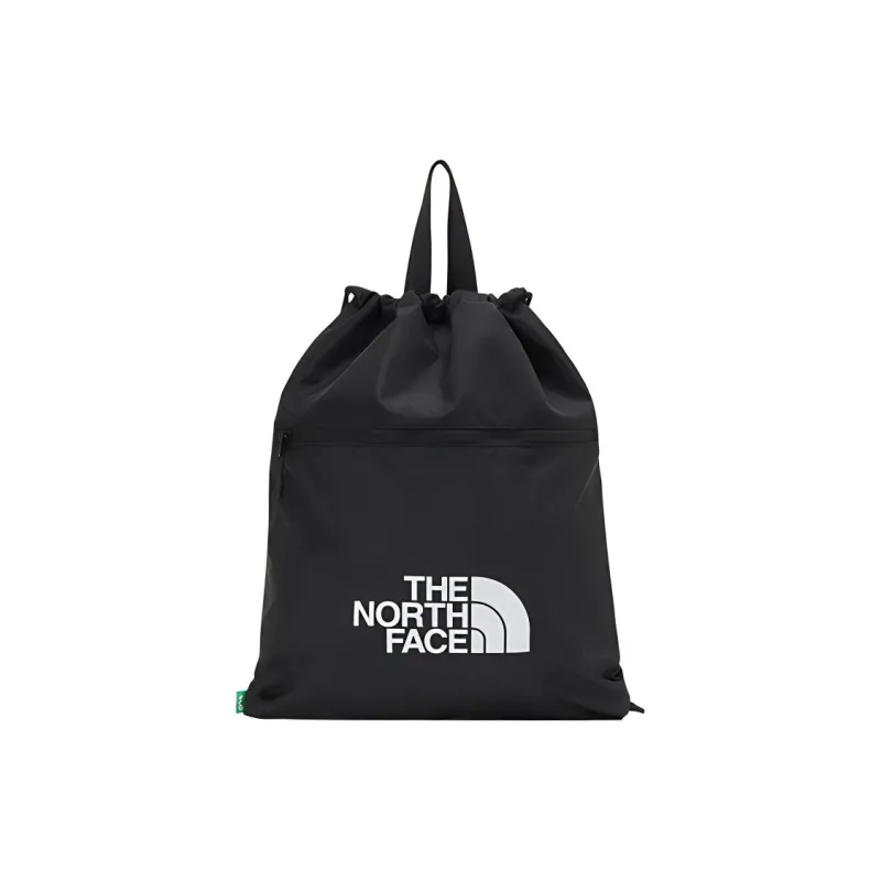 THE NORTH FACE Recycled Nylon Portable Gym Bag Medium Size Unisex Black-0