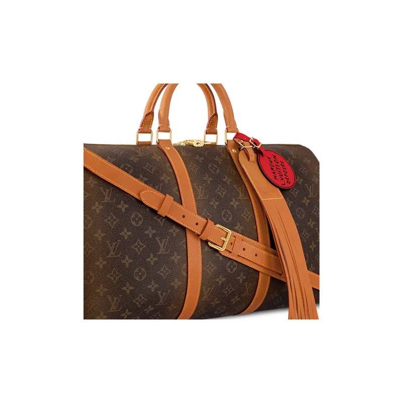 LOUIS VUITTON Keepall Bandouliere 50 Monogram Dust-3