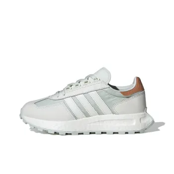 Adidas Originals Retropy E5 Anti Slip Wear Resistant Low Top Running Shoes Women's White Brown
