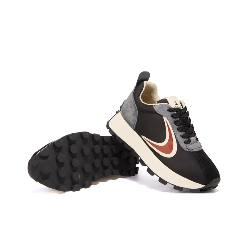 FOXER Cortez Shoes Cushioning Abrasion Resistant Lightweight Height Increasing Mat Low Top Chunky Sneakers Women's-11