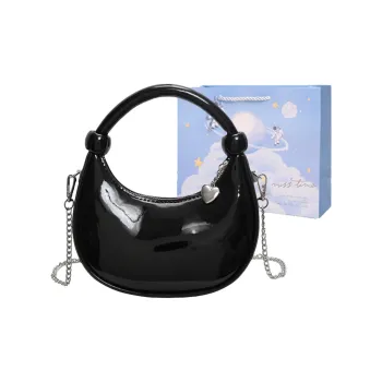 Duoluplo Doron Paul Pu One Shoulder Handbag Regular Women's Black/Gold/White/Red/Silver