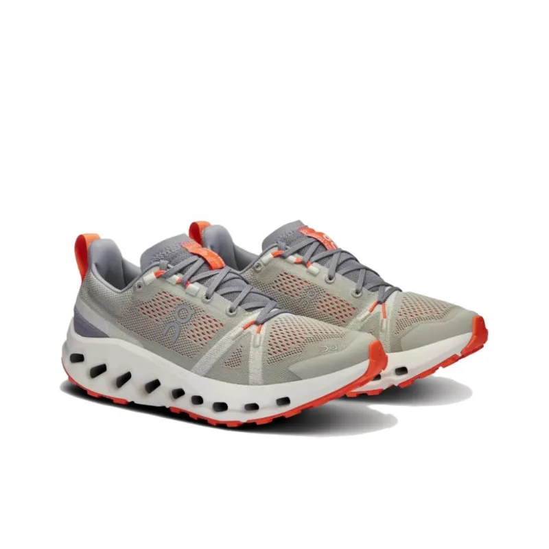 On Running Cloudsurfer Trail Fossil Ivory Women's-2