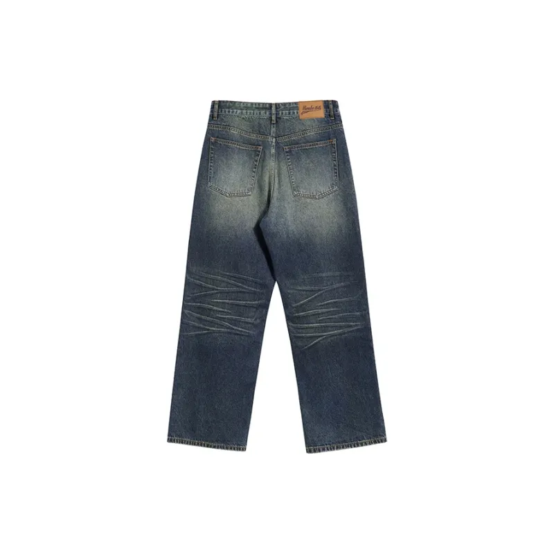 M-MAICCO Jeans Unisex Cyan Blue-7