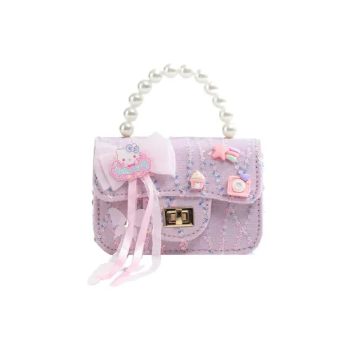 Sanrio Hello Kitty PU Handheld Crossbody Handbag Regular Women's Pink