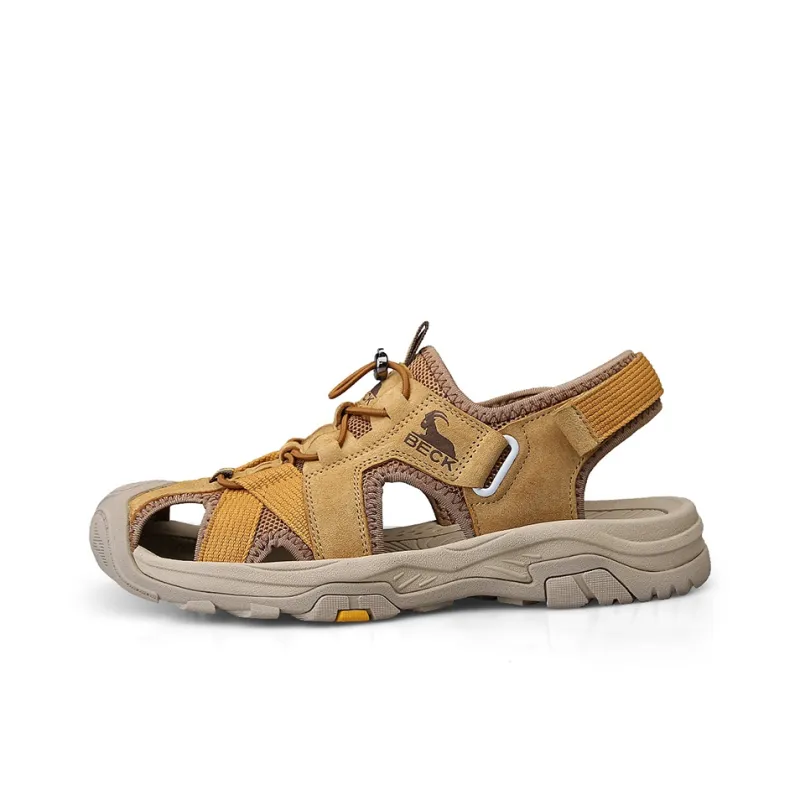 BECK River Trekking Shoes Women's Sand, Earth Yellow-0