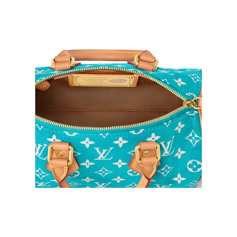 LOUIS VUITTON Speedy P9 Bandouliere 25 Turquoise-4