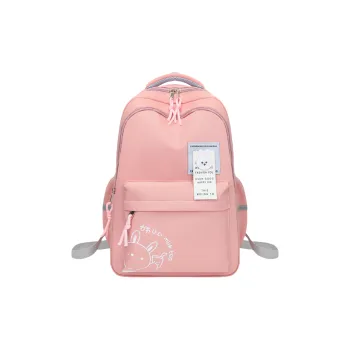 NOMK Nylon Backpack Women's Pink/Gray