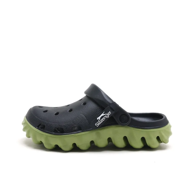 Slazenger Clogs Men's Black Green-0