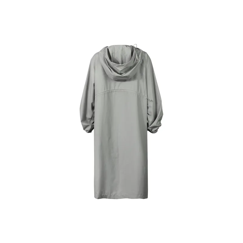 GUUKA TECH Trench Coat Unisex Gray-1
