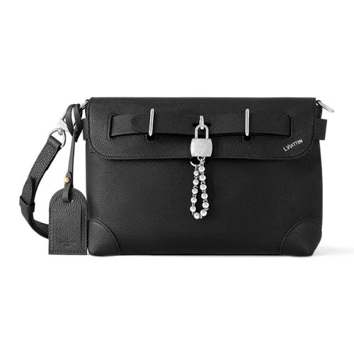 LOUIS VUITTON Steamer Crossbody Black