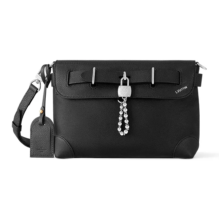LOUIS VUITTON Steamer Crossbody Black-0