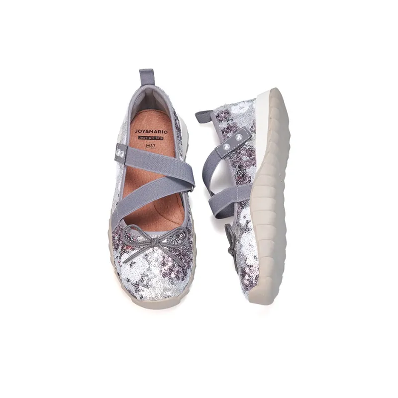 Joy&Mario Casual Shoes Women's Silver-2