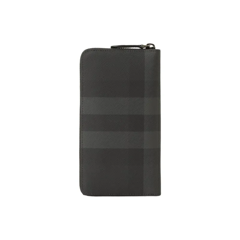 Burberry Artificial Leather Wallet Men's Charcoal Gray-1