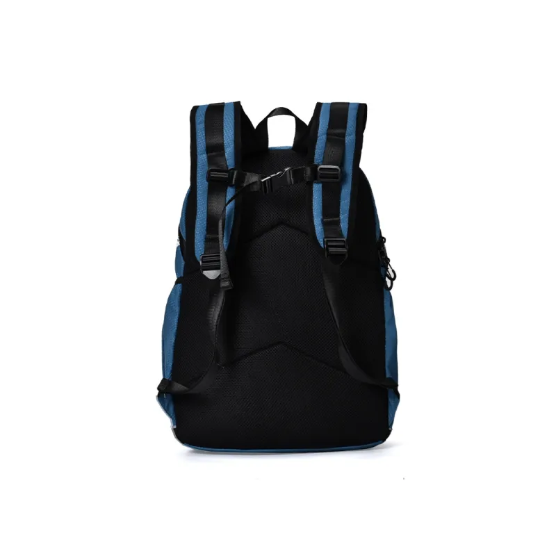 FINITE LOOP Recycled Polyester Backpack Unisex Blue-2