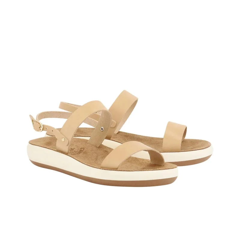 ANCIENT GREEK SANDALS Clio Comfort Strap Sandals Women's Natural-2