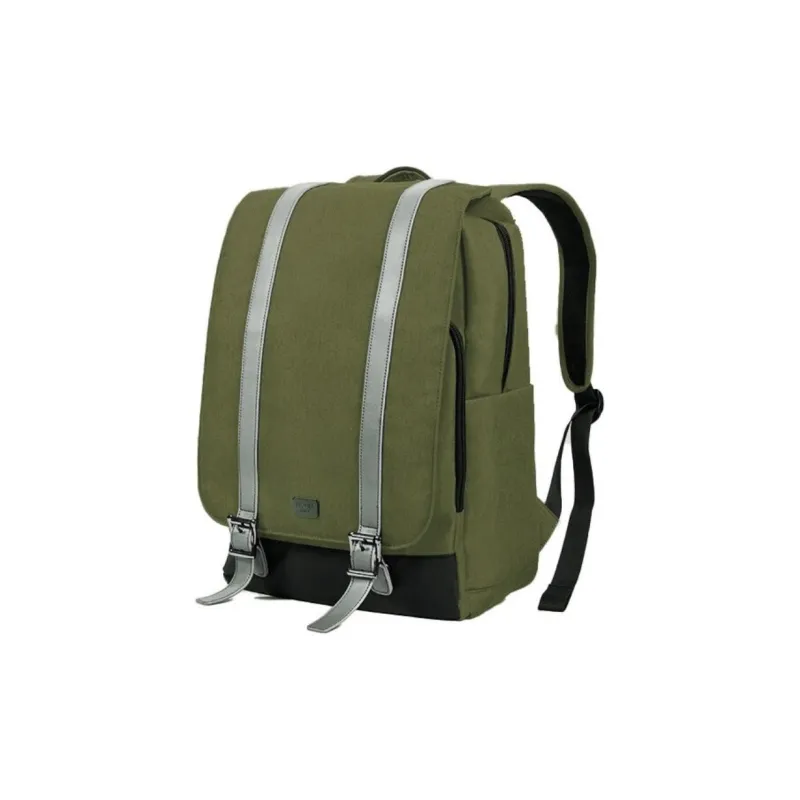 LEXON 600D Twill Backpack Unisex Autumn Night Blue/Light Sand/Pine Green-11